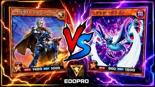 R.Hero Vs Deck Destruction #edopro #reaction #rushduel #yugioh #yugiohcommunity
