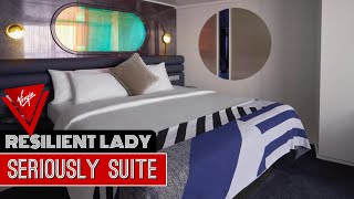 Seriously Suite | Virgin Voyages Resilient Lady | Full Walkthrough Room Tour & Review 4K