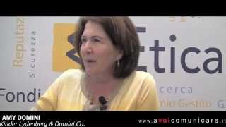 Amy Domini: social investments for the planet's sake