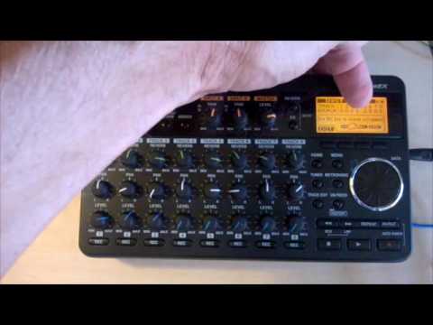 Tascam DP008EX How To Record, Mixdown, and Master