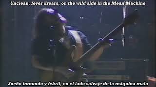 Motörhead - Mean Machine [LIVE] Subtitulada en español (Lyrics)