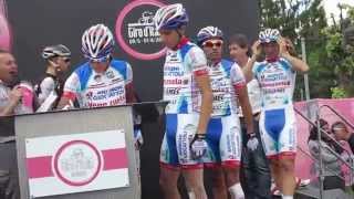 preview picture of video 'Giro d'Italia 2014 Sarnonico-Vittorio Venero - Presentazione Androni'
