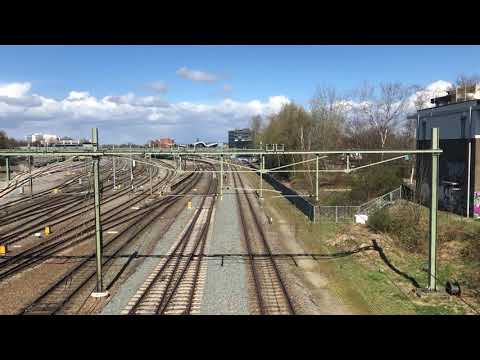 NS VIRM vertrek met toeter van station Sittard!