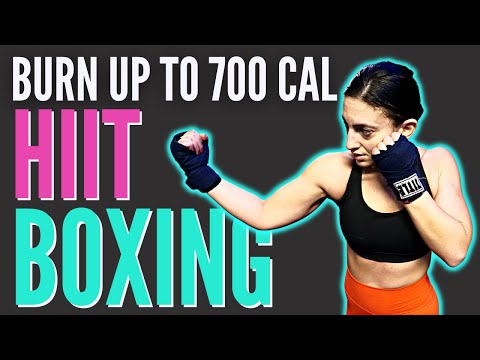 700 CALORIES BEASTMODE Boxing HIIT Workout (FULL BODY)//SYLVIA NASSER