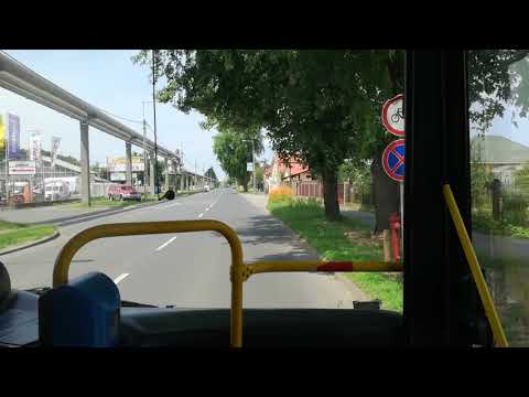 18Y busz terelőútvonalon