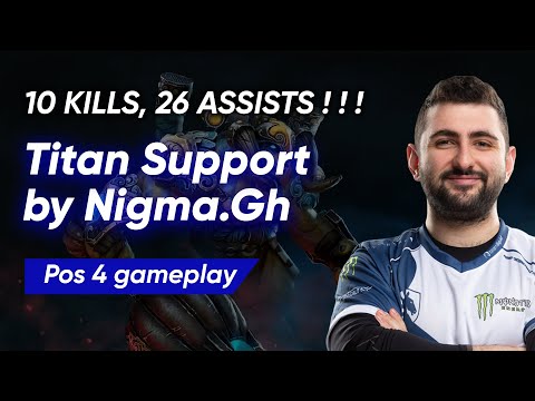ELDER TITAN Support by Nigma.GH | Full Gameplay Dota 2