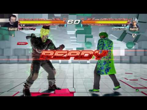 Tekken 7: Attempted Online Play pt1 - Paul vs. Lee
