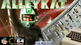 ALLEYKAT – Commodore 64 (1986) | Futuristic Racer-Shooter Hybrid by Hewson