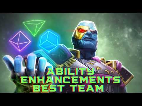 How to 3 star Ability Enhancements Tier 14 best team (2 tries) for the win - Marvel Strike Force