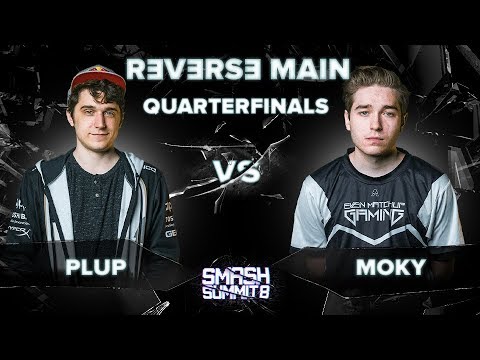 Plup Fox vs moky Sheik - Reverse Main Singles: Quarterfinals - Smash Summit 8