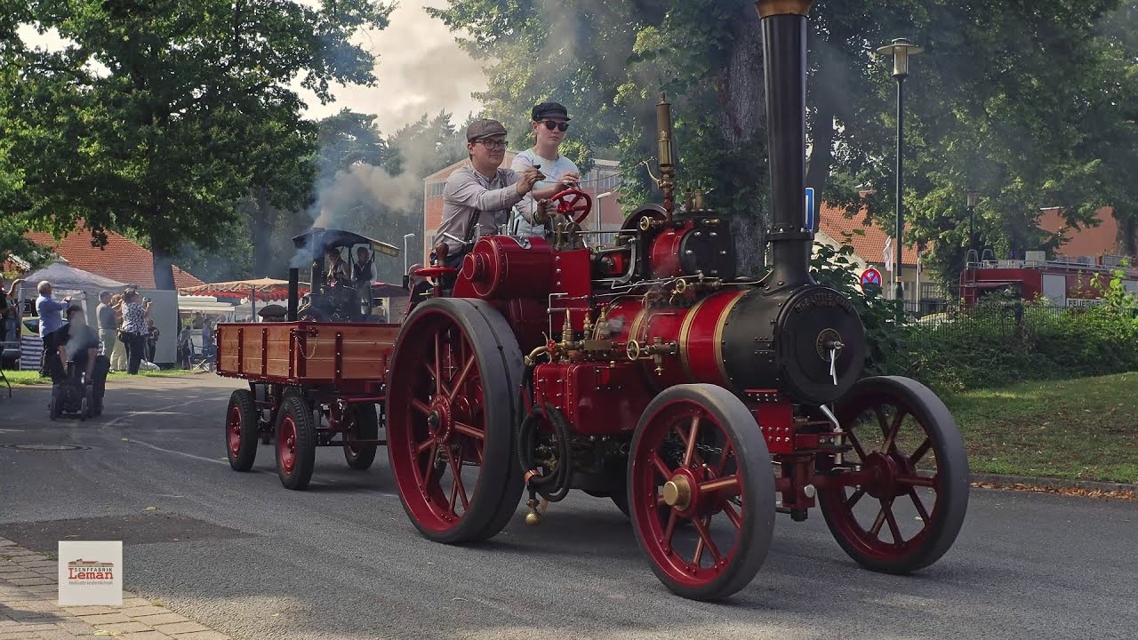 6. Dampfmaschinenfest bei der alten Senffabrik Leman in Eystrup