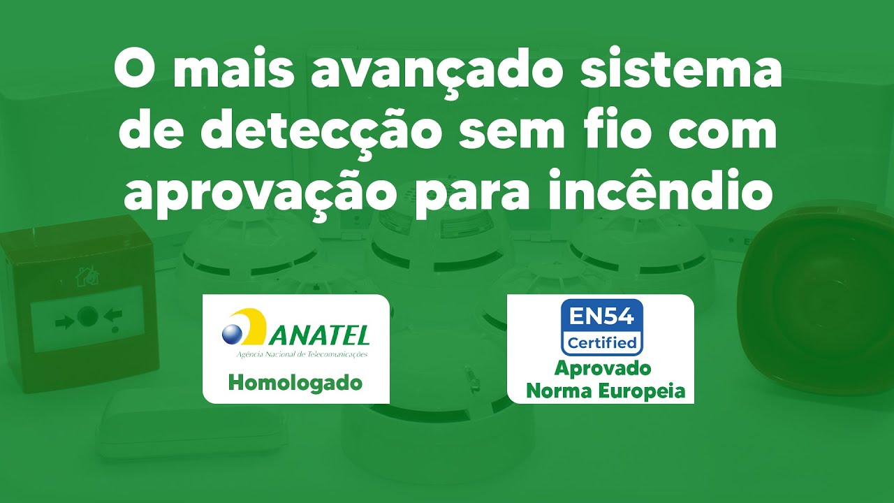 K-mesh Detecção de Incêndio sem fio