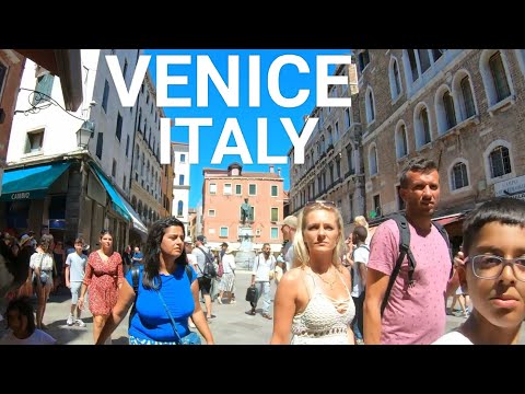 Venice Italy walking tour 03 August 2022 Full HD