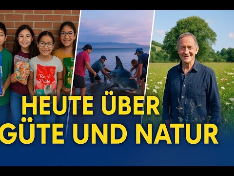 Heute über Freundlichkeit und Natur: Kinder helfen, neues Leben