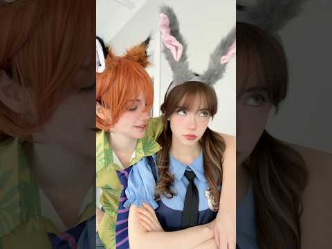 Zootopia cosplay 🦊🐰 #cosplay #shorts #zootopia #disney #youtubeshorts #fypシ