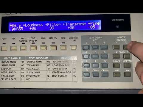 How to use Akai S950 Filter Envelope to  end your break phrase. Jungle music tip! ✊