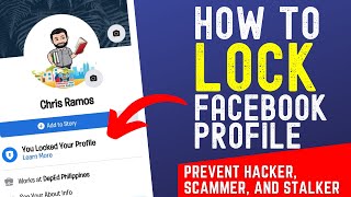 Paano i-LOCK ang Facebook Profile  | | How to Lock Your Facebook Profile  |  Unlock Facebook Profile