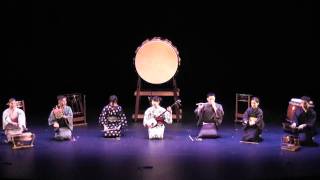 Nagata Shachu performs Benten Bayashi