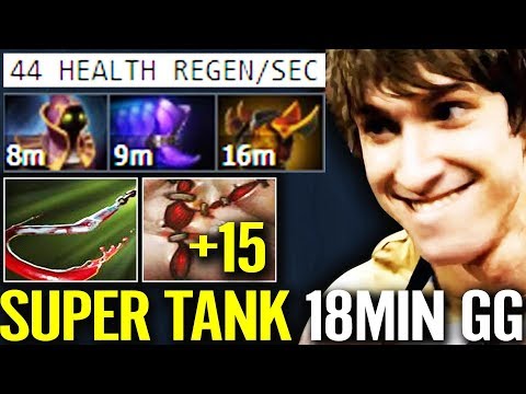 Dendi Pudge WTF 18 Min GGWP - He's BACK!! Pro Tanker Pudge Spammer Dota 2