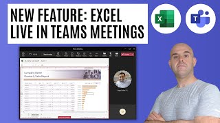 Microsoft Teams Excel Live New Feature Preview