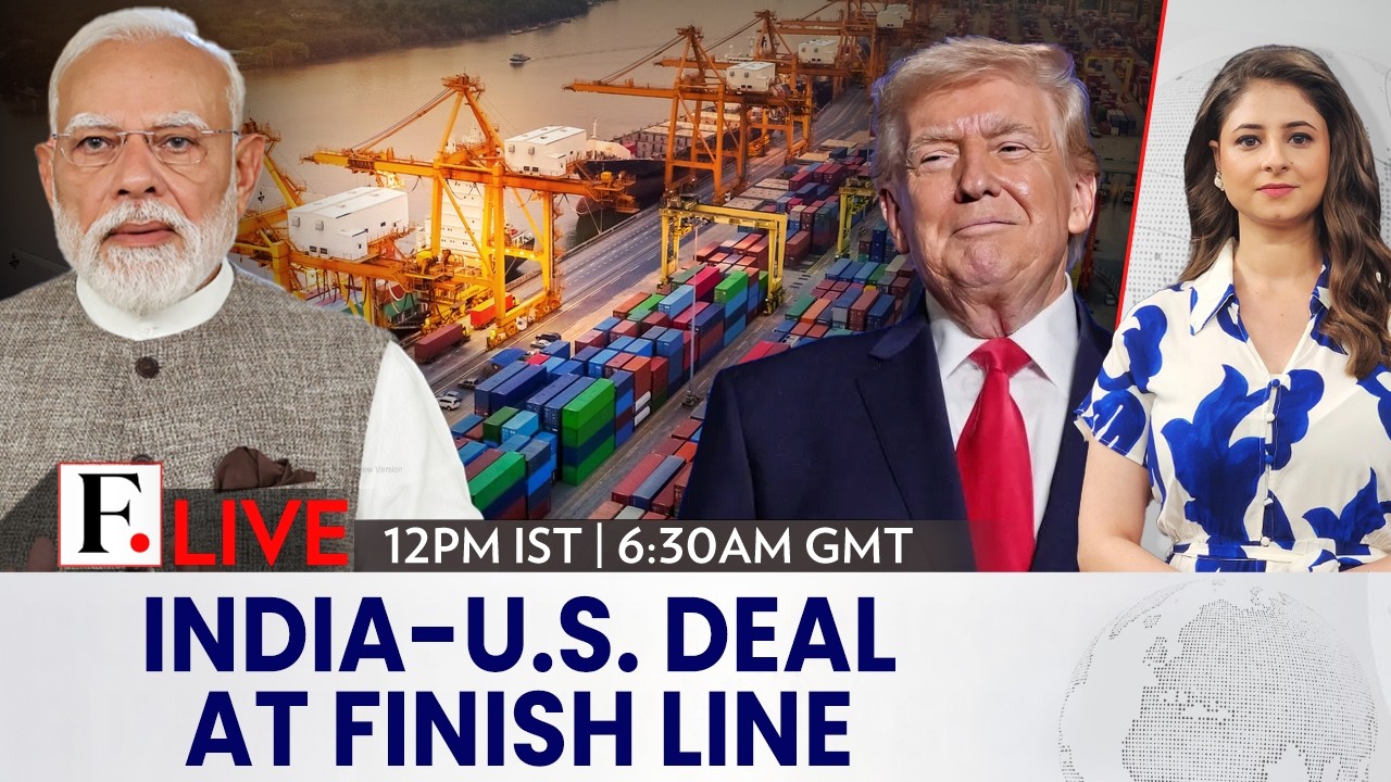LIVE: India-US Trade Deal Enters Final Phase After Modi-Trump Talks | Firstpost Live