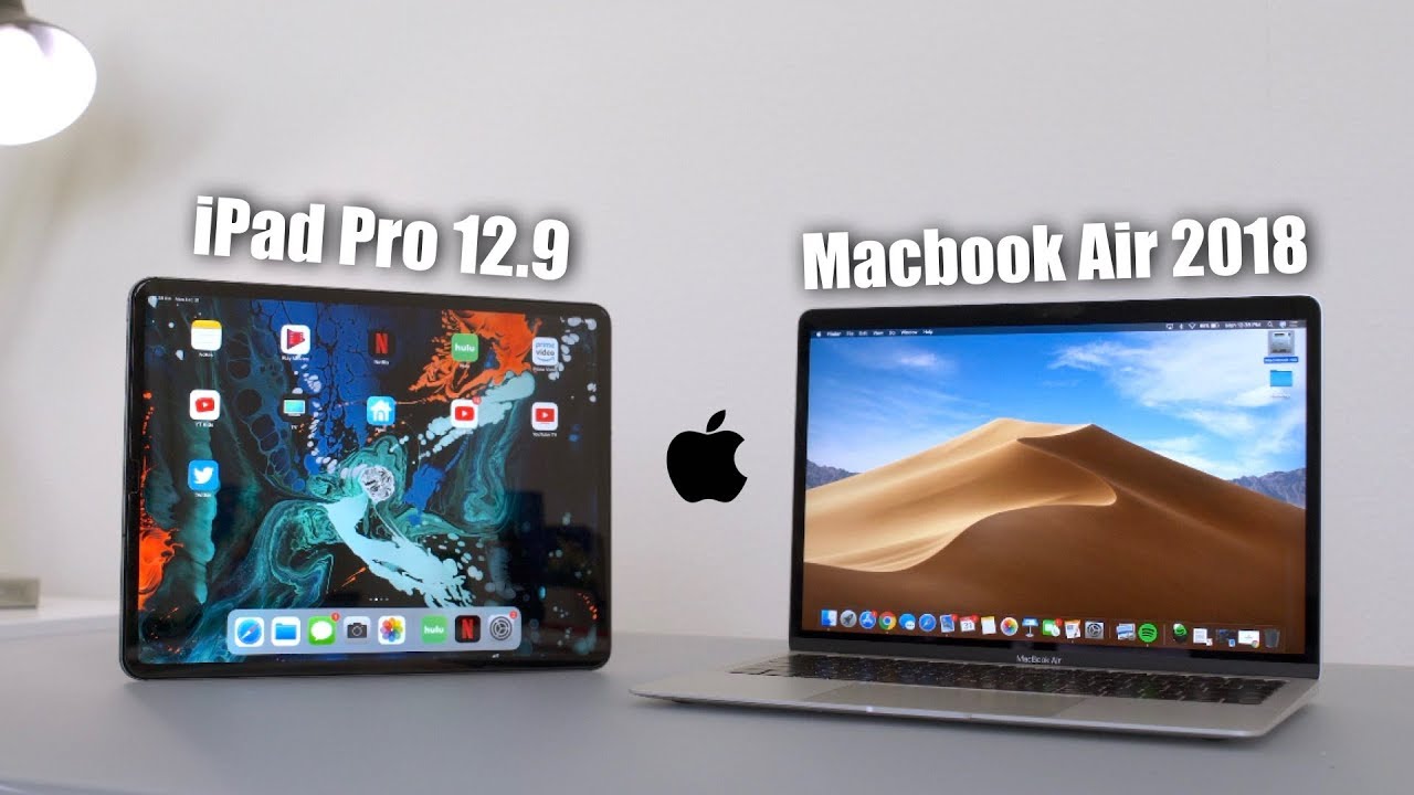 Apple iPad Pro 12.9 vs Macbook Air 2018 Comparison Review!