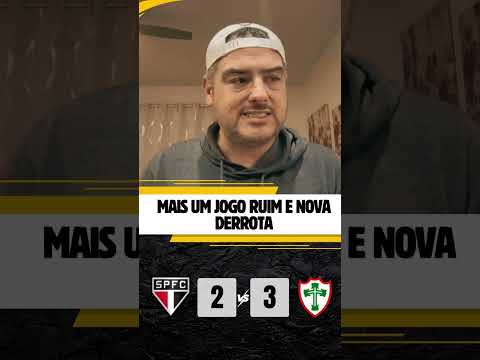 SPFC joga mal de novo e perde em casa
