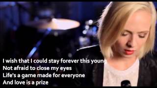Madilyn Bailey - Wake Me Up (Lyrics On Screen HD) Cover
