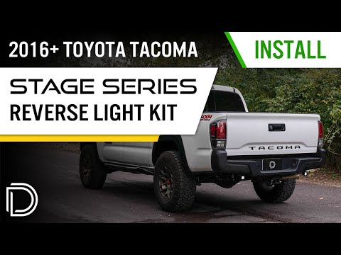 How to Install Stage Series Reverse Light Kit for 2016-2023 Toyota Tacoma | Diode Dynamics