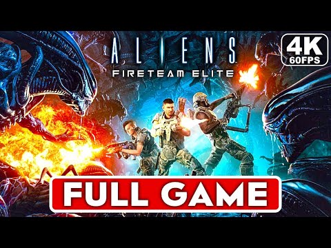 ALIENS FIRETEAM ELITE Gameplay Walkthrough Part 1 FULL GAME