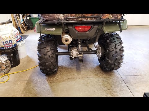 2014 Honda Foreman TRX 500 FM1 4x4 Gets New ITP Blackwater Evolutions Tires ITP Delta Steel KVUSMC