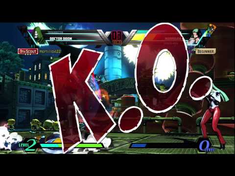 Ultimate Marvel vs Capcom 3 (PS3) -- Non-Ranked Matches 174 - Spamming Doesn't Pay Off