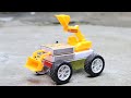 How To Make A JCB Truck From Matchbox JCB DIY Toy