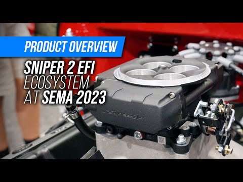 Holley's Sniper 2 EFI Ecosystem at SEMA 2023