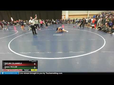 127 Lbs Champ. Round 1 - Giada Muller, TX Vs Taylor Colangelo, AZ D6e6