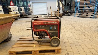 Honda EM5500CXS wheel | Image 4 - Autoline