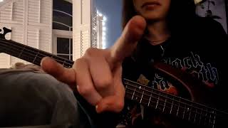 breaking into heaven - heaven and hell bass cover