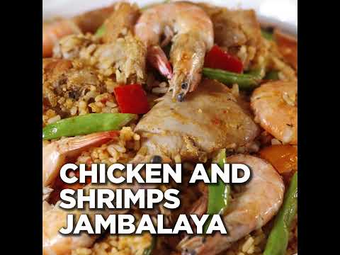 Chicken and Shrimp Jambalaya | Home Foodie #Madalicious