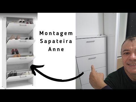 COMO FAZER A MONTAGEM DA SAPATEIRA VERTICAL ANNE