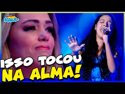 GABY CARDOZO CANTA "ALEM DO RIO AZUL" E FAZ JURADA CAIR NO CHORO NO SHADOW BRASIL JOVENS TALENTOS