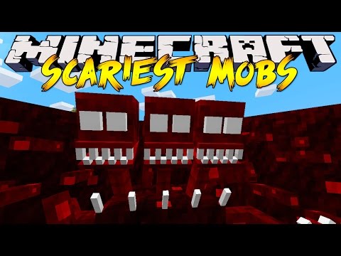 Little Lizard Adventures - Minecraft: SCARIEST MOBS IN MINECRAFT (Horror, Scary, Mod Showcase)