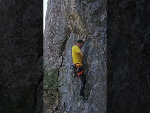 Traseul Intrusul, 7a+, sector La Ieșire, Baia de Fier/Cheile Galbenului