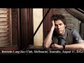 Tim Freedman - Bennetts Lane Jazz Club - August 11, 2012 (late show)