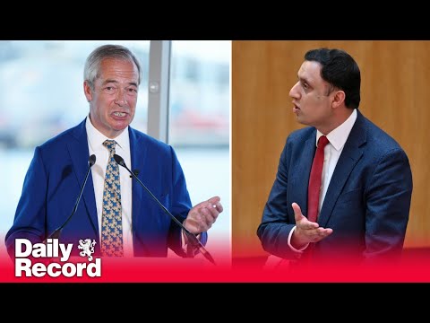Reform leader Nigel Farage maintains Anas Sarwar's speech was 'sectarian'