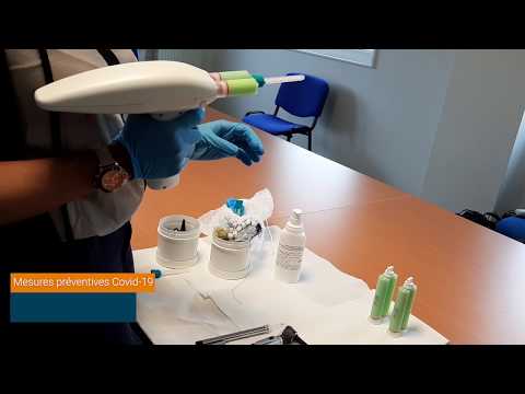 Nouveau protocole de prise d'empreintes.