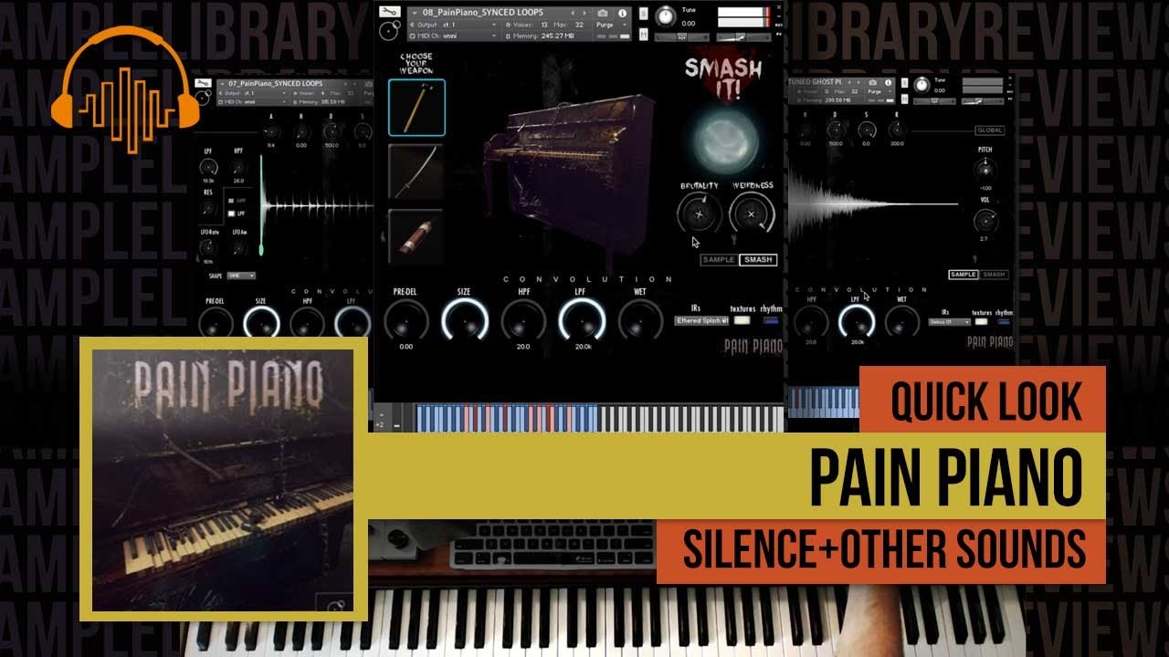 Quick Look: Pain Piano by Silence+Other Sounds
