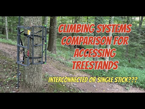 Comparison of Climbing Systems to Access Treestands (Interconnected Ladder Sticks or Single Stick?)