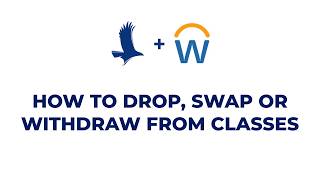 How to Drop, Swap or Withdraw from Classes