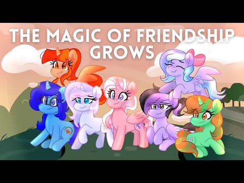 The Magic of Friendship Grows - MLP Group Collab Cover