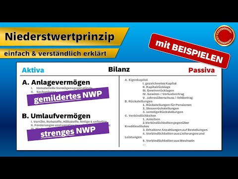 Niederstwertprinzip - 👨🏼‍🎓 EINFACH ERKLÄRT 👩🏼‍🎓